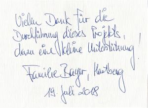 Družina Bayer podarila donacijo vrtcu Sonček Šmartno ob Paki 2